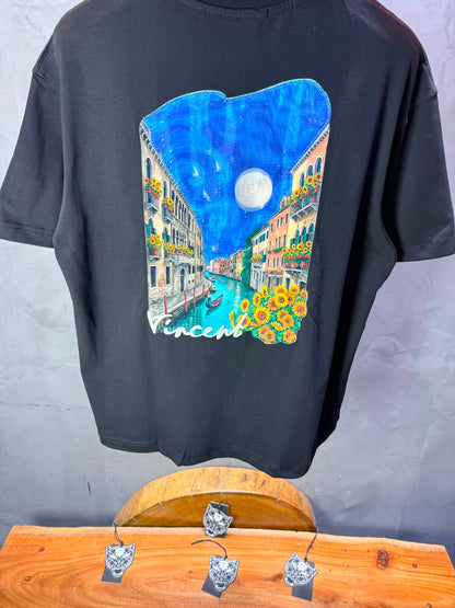 T-Shirt Oversize Vincent — Noir 5183