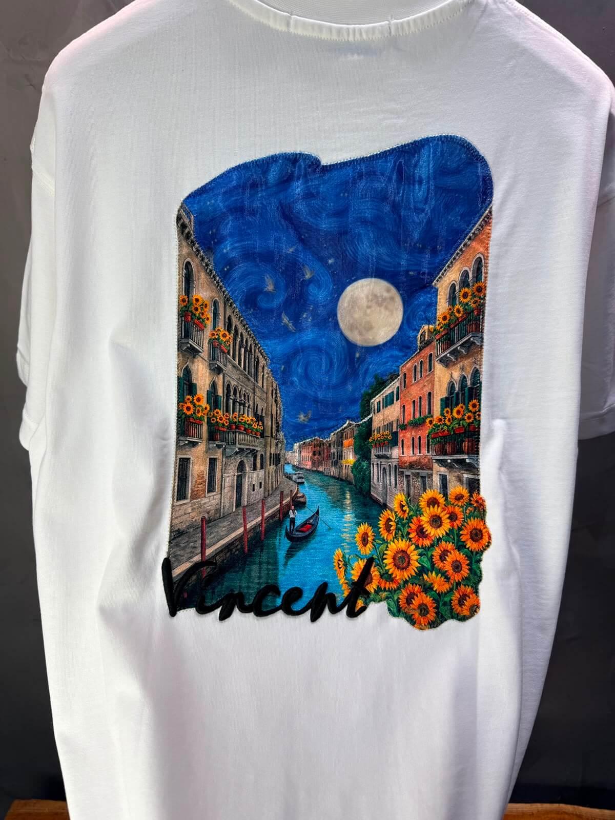 T-Shirt Oversize Vincent — Blanc 5183