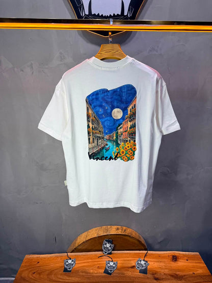 T-Shirt Oversize Vincent — Blanc 5183