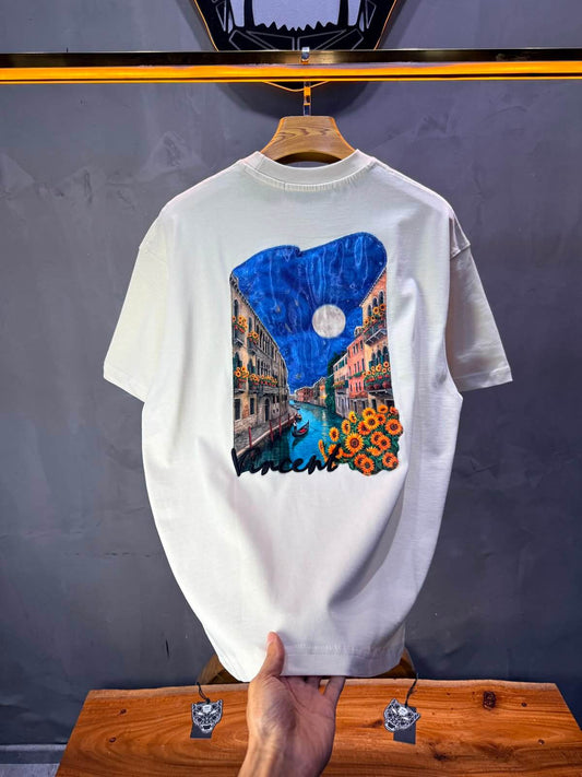 T-Shirt Oversize Vincent — Beige 5183