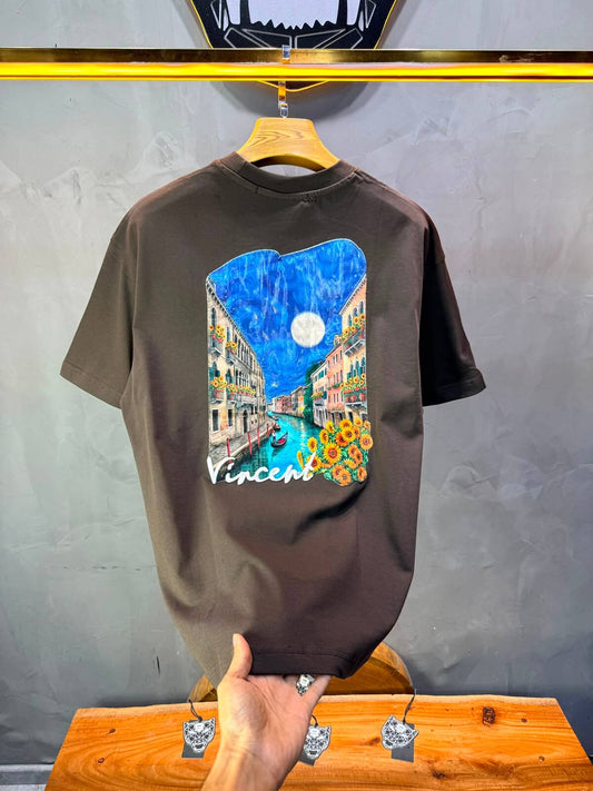 T-Shirt Oversize Vincent — Brown 5183