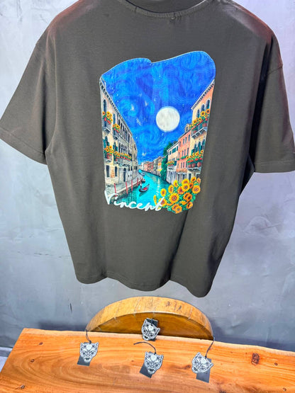 T-Shirt Oversize Vincent — Brown 5183