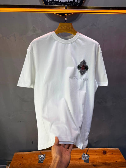 T-Shirt Oversize Be Real — Blanc 5176