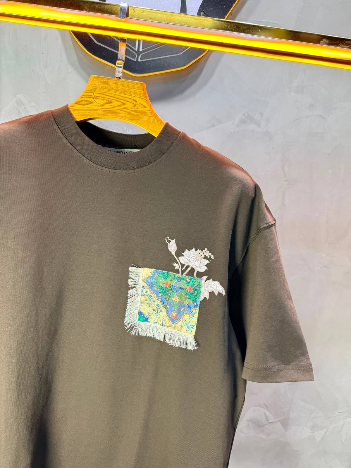 T-Shirt OverSize Sean Cleo — Brown 5156