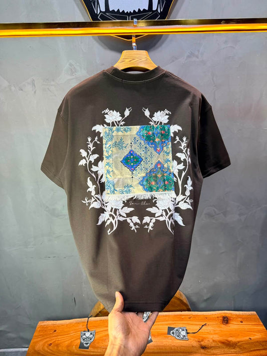 T-Shirt OverSize Sean Cleo — Brown 5156