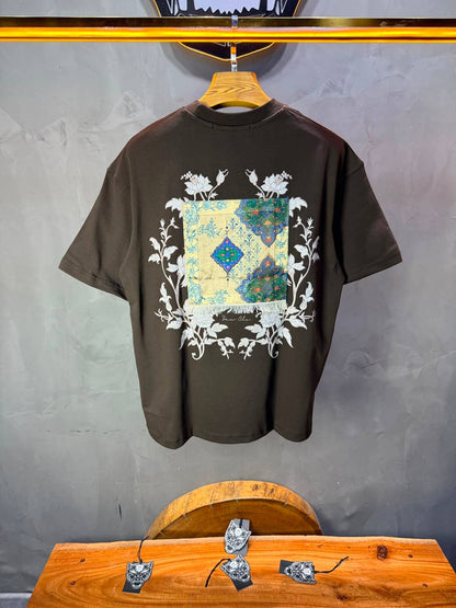 T-Shirt OverSize Sean Cleo — Brown 5156