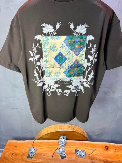 T-Shirt OverSize Sean Cleo — Brown 5156