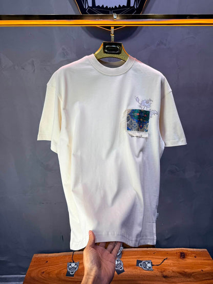 T-Shirt OverSize Sean Cleo — Beige 5156