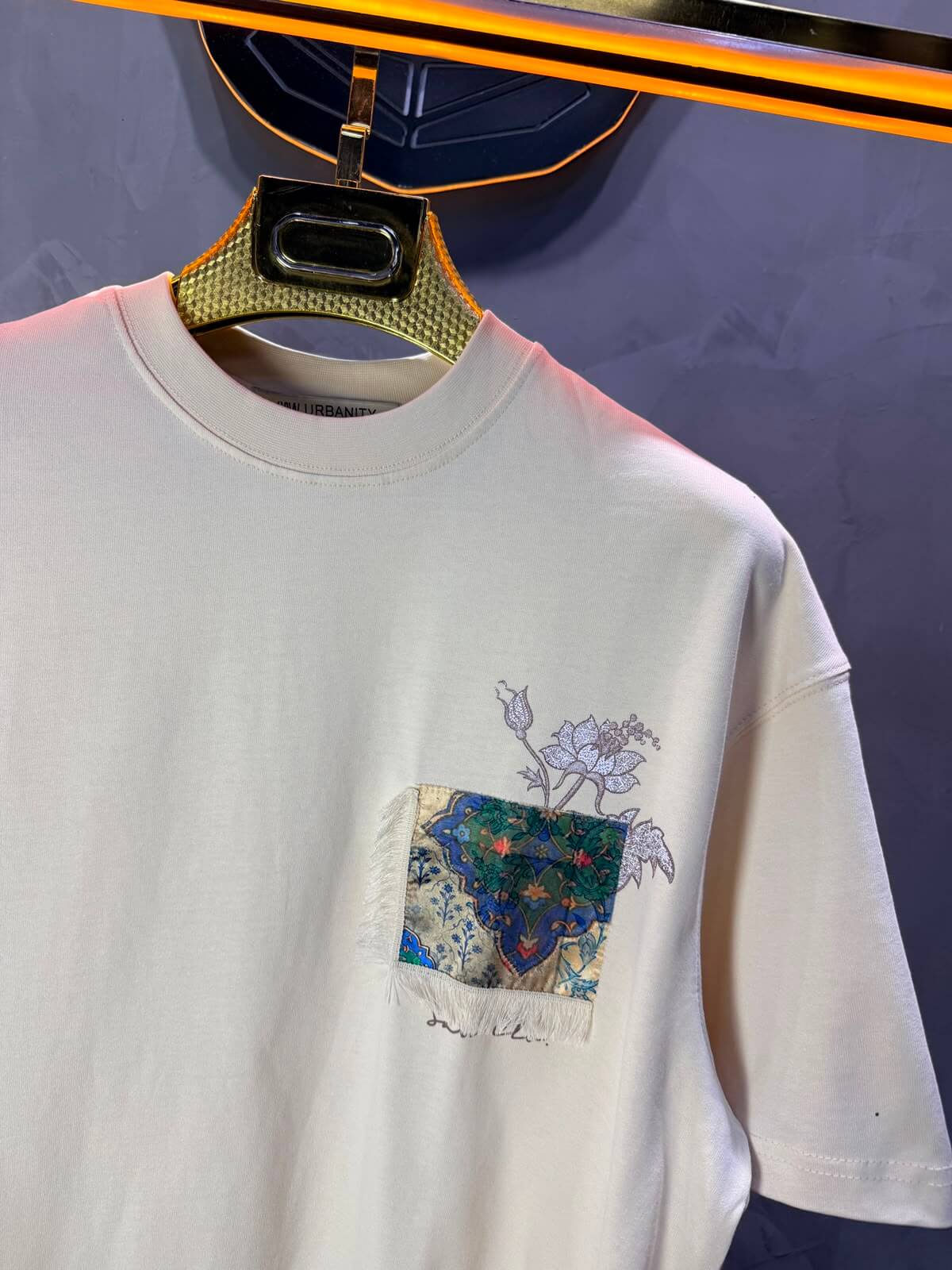T-Shirt OverSize Sean Cleo — Beige 5156