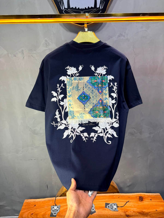 T-Shirt OverSize Sean Cleo — Navy Blue 5156