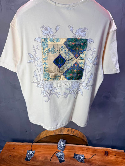 T-Shirt OverSize Sean Cleo — Beige 5156