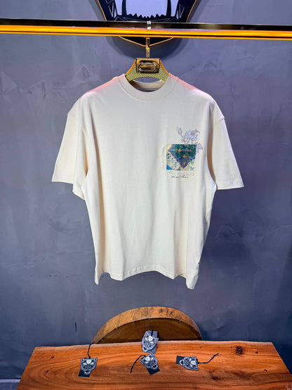 T-Shirt OverSize Sean Cleo — Beige 5156