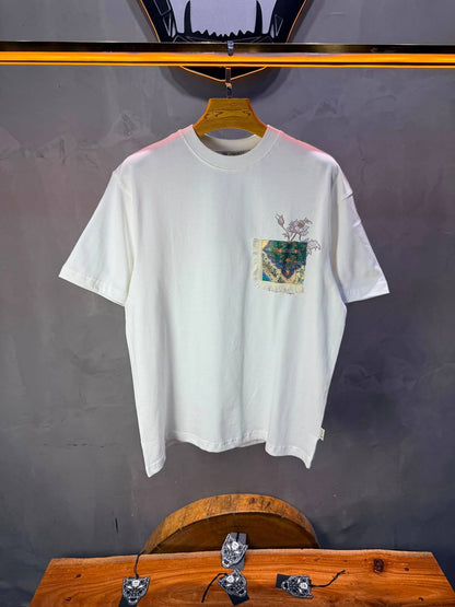 T-Shirt OverSize Sean Cleo — Blanc 5156