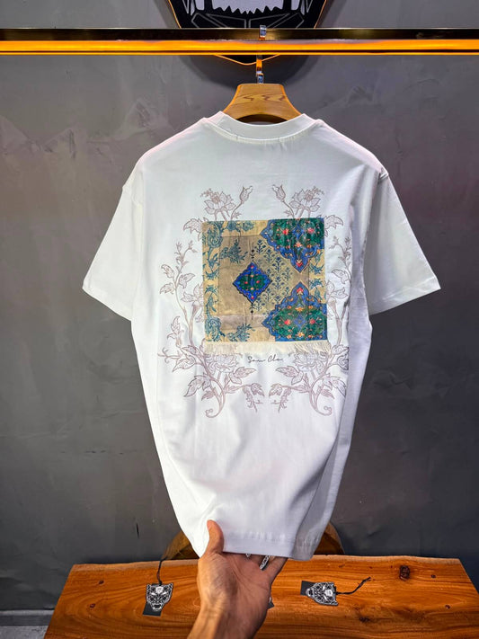 T-Shirt OverSize Sean Cleo — Blanc 5156