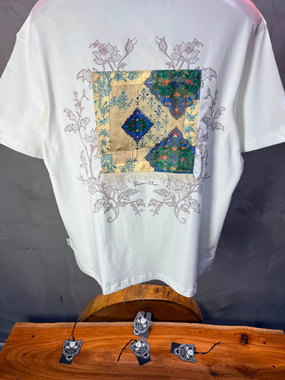 T-Shirt OverSize Sean Cleo — Blanc 5156