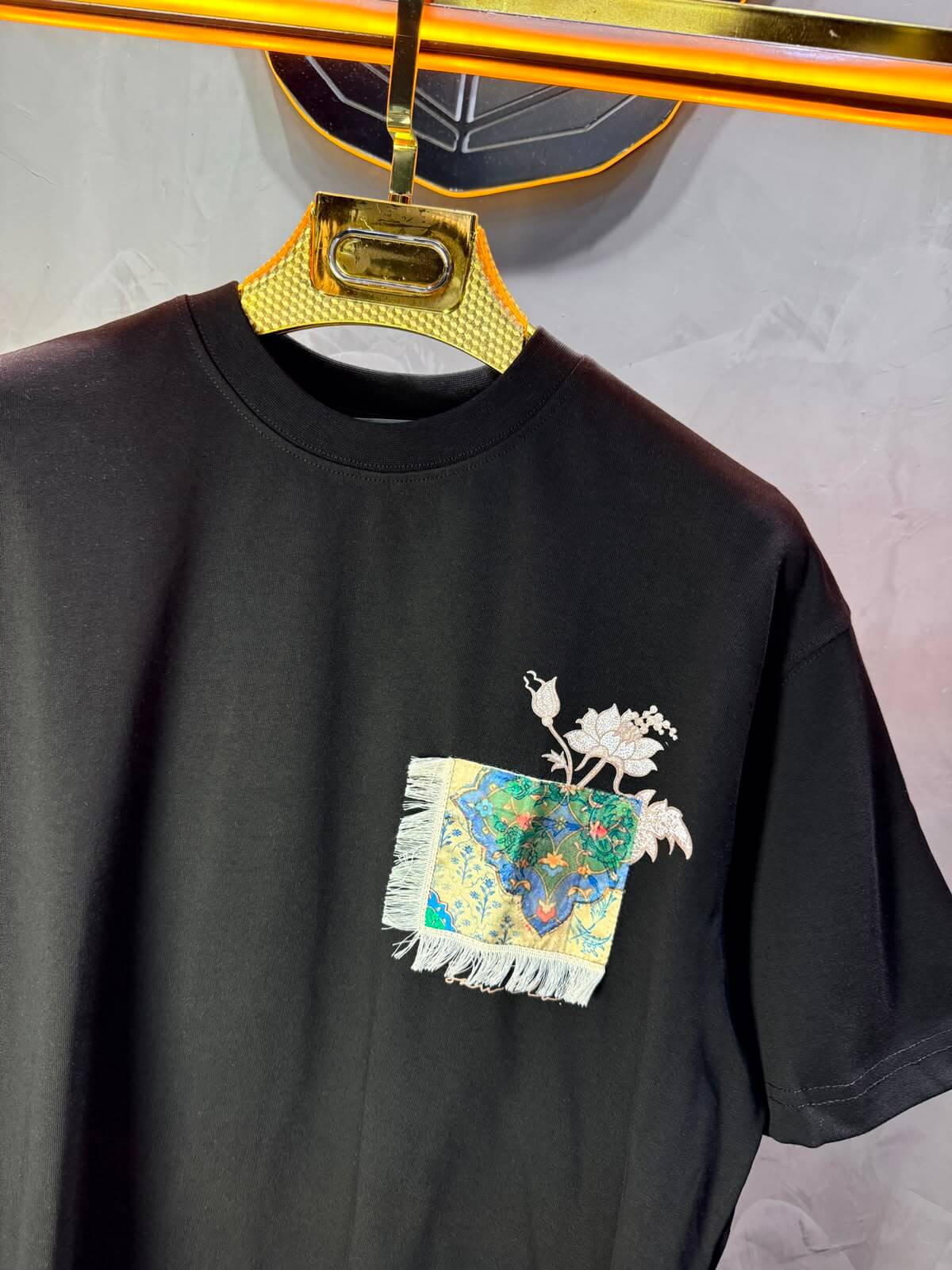 T-Shirt OverSize Sean Cleo — Noir 5156