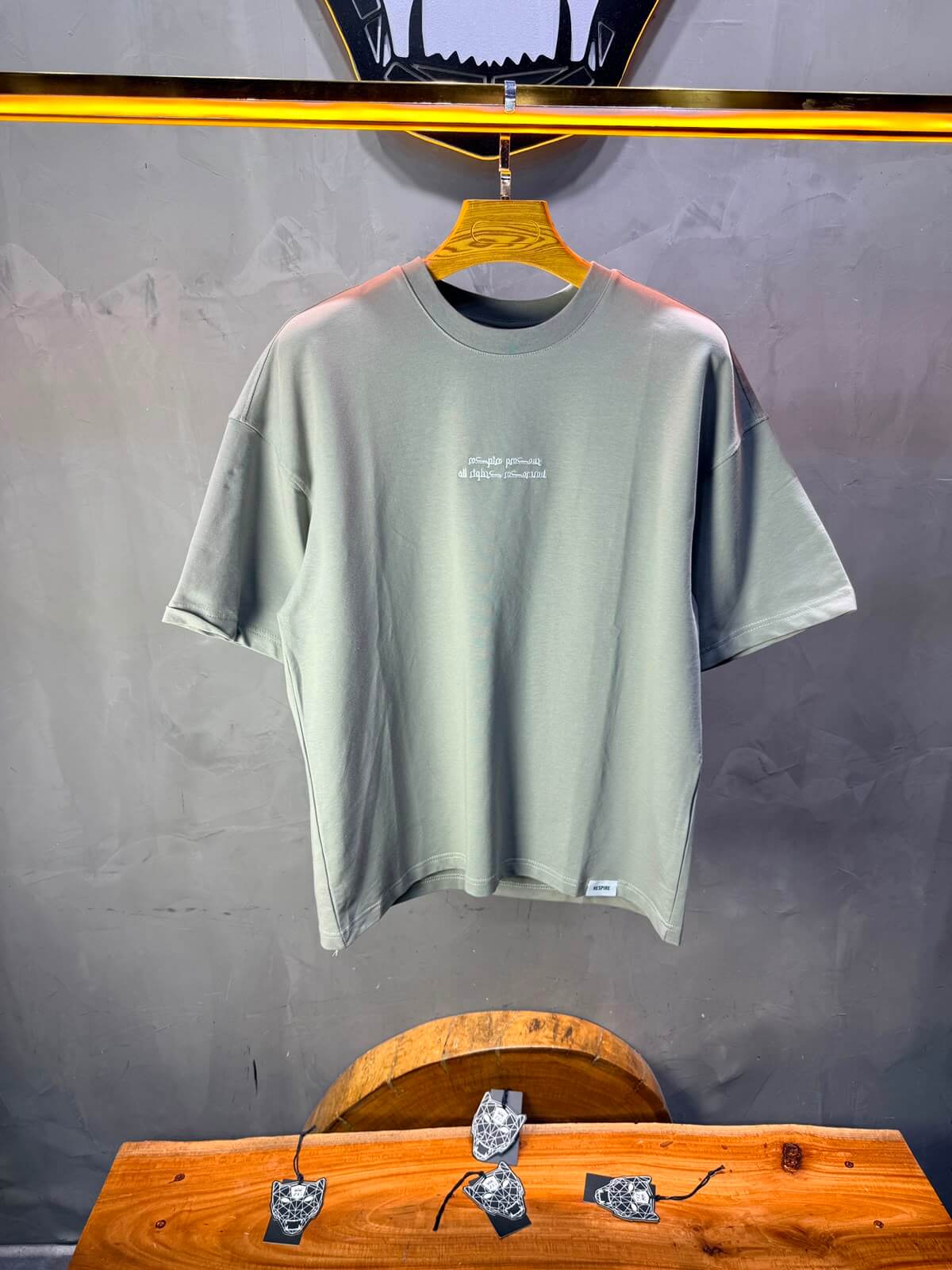 T-Shirt All Those Prayers — Gris 4208