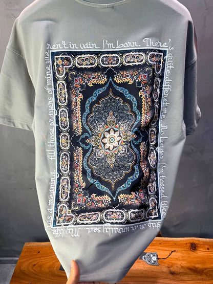 T-Shirt All Those Prayers — Gris 4208