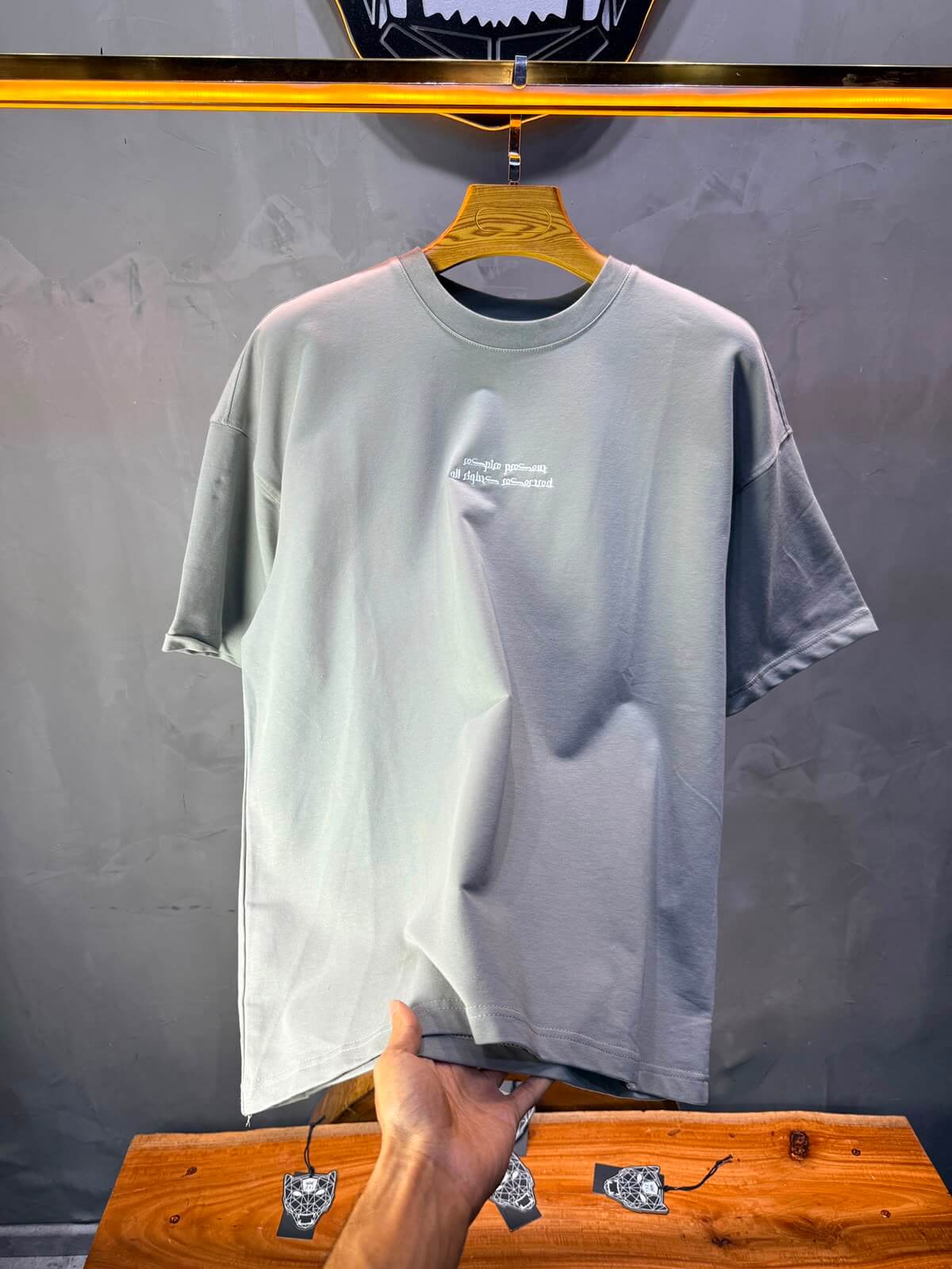 T-Shirt All Those Prayers — Gris 4208