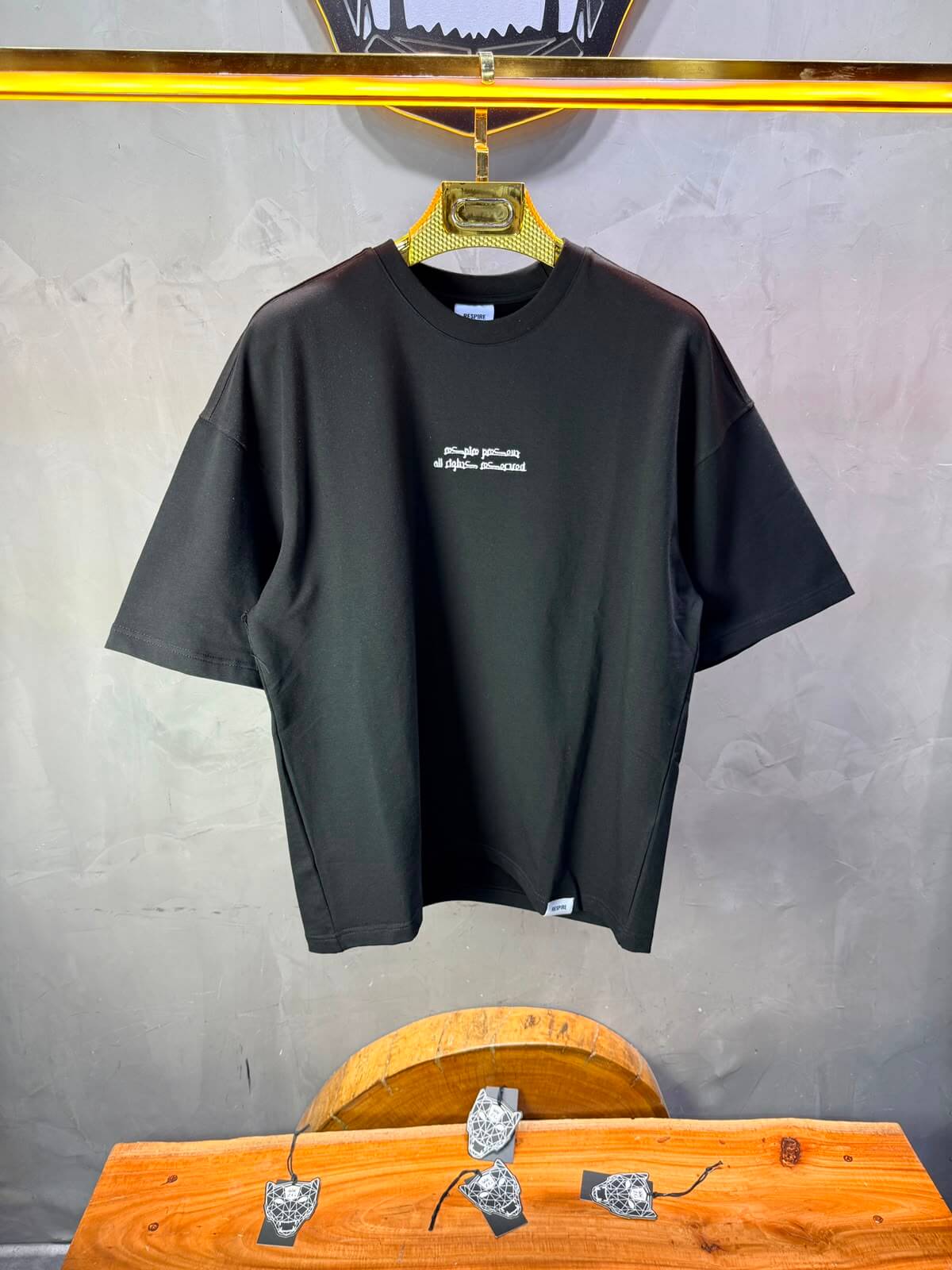 T-Shirt All Those Prayers — Noir 4208