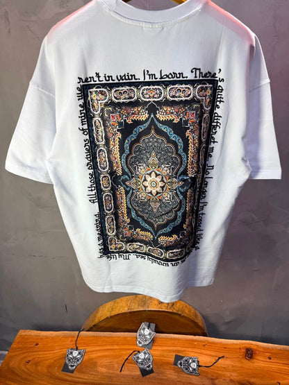 T-Shirt All Those Prayers — Blanc 4208