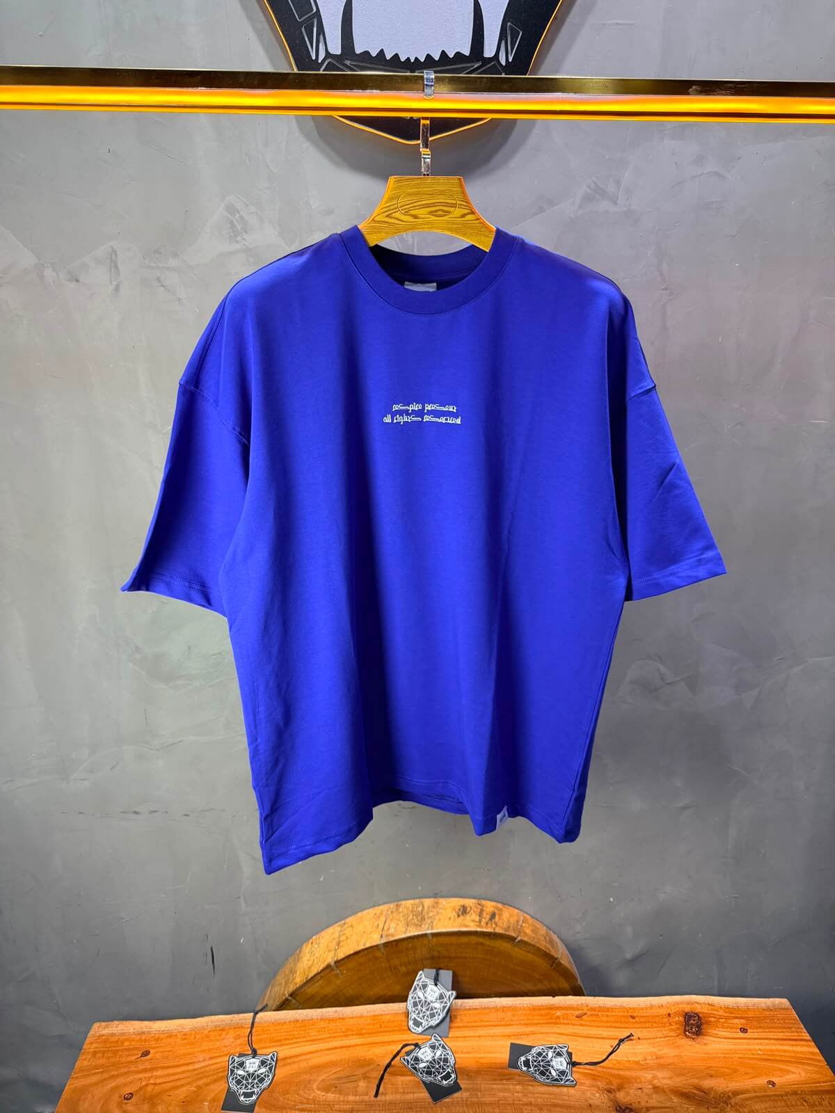 T-Shirt All Those Prayers — Blue 4208