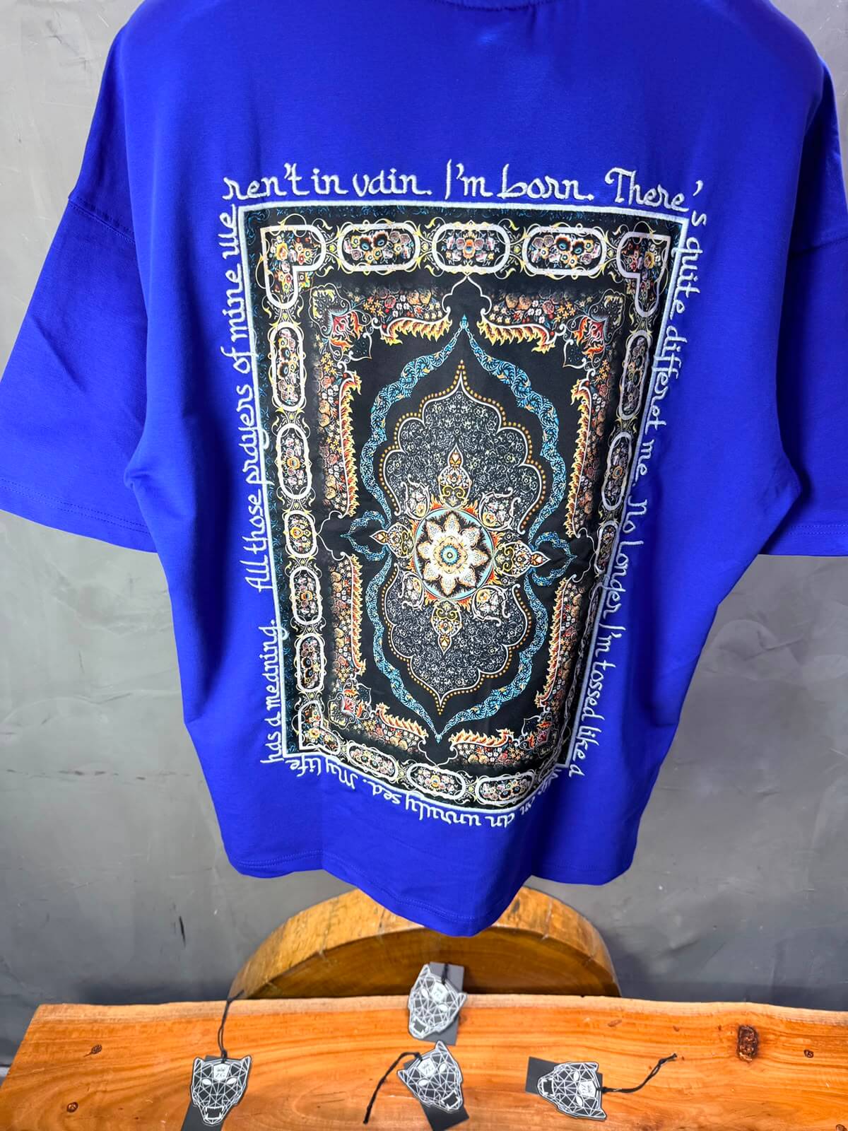 T-Shirt All Those Prayers — Blue 4208