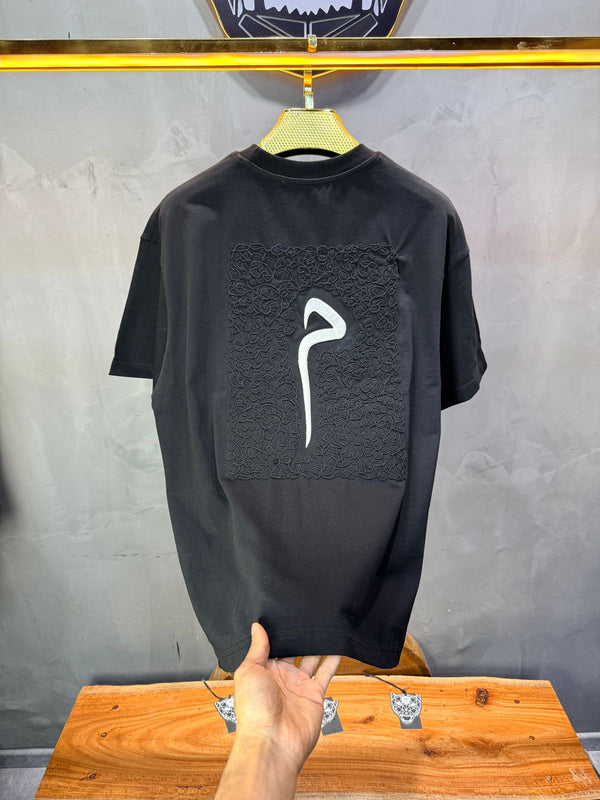 T-Shirt Oversize Meem — Noir 5082