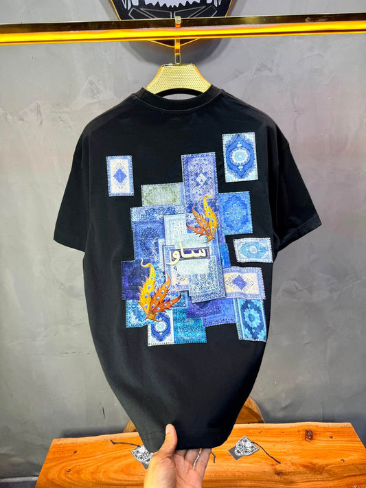 T-Shirt Saw Oversize Noir 5081