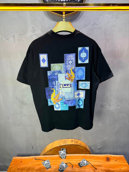 T-Shirt Saw Oversize Noir 5081