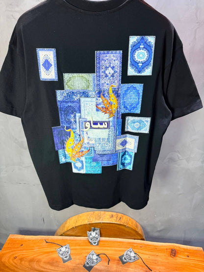 T-Shirt Saw Oversize Noir 5081