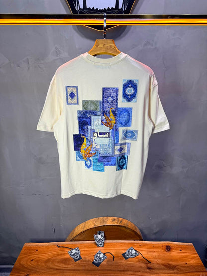 T-Shirt Saw Oversize — Beige 5081