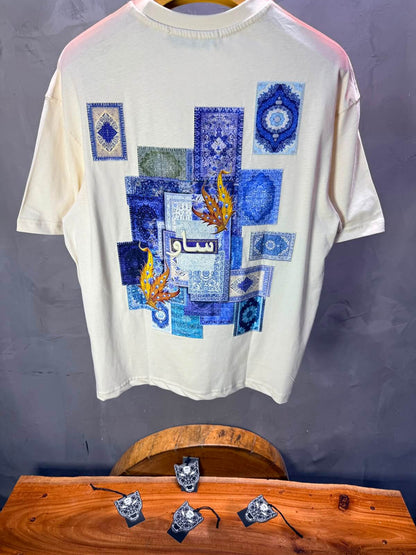 T-Shirt Saw Oversize — Beige 5081