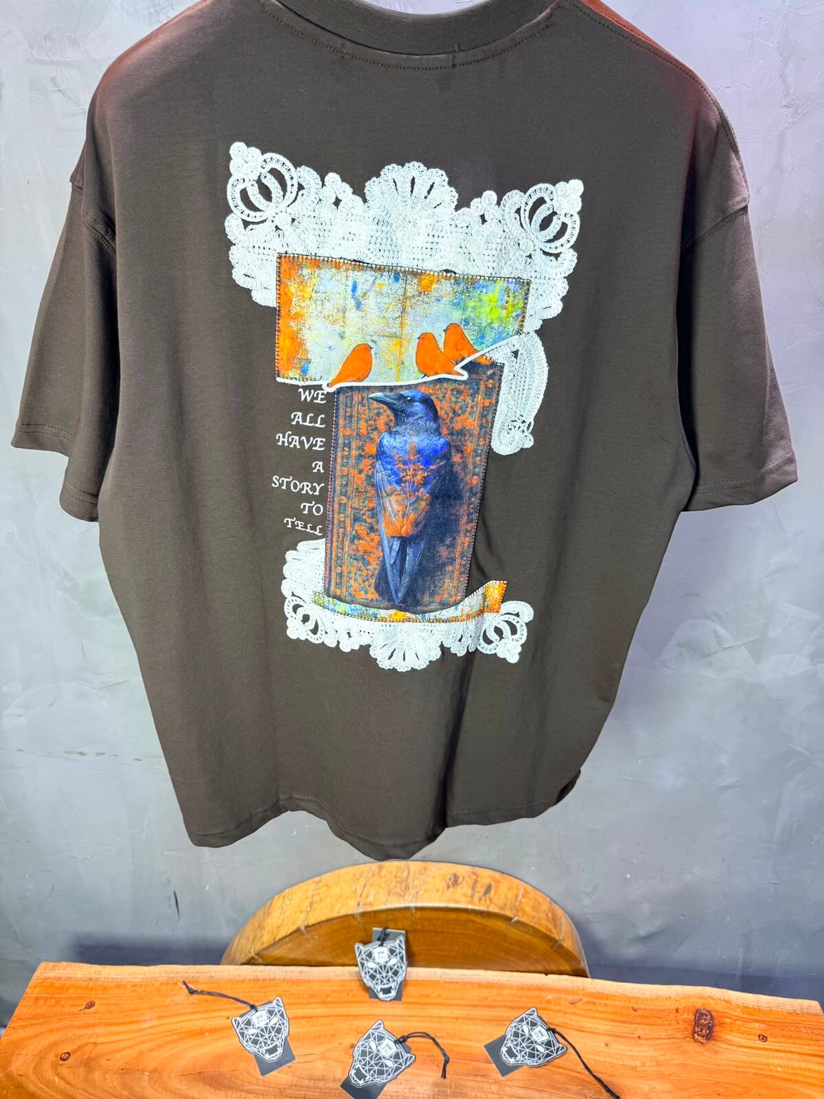 T-Shirt  Oversize — Brown 5122