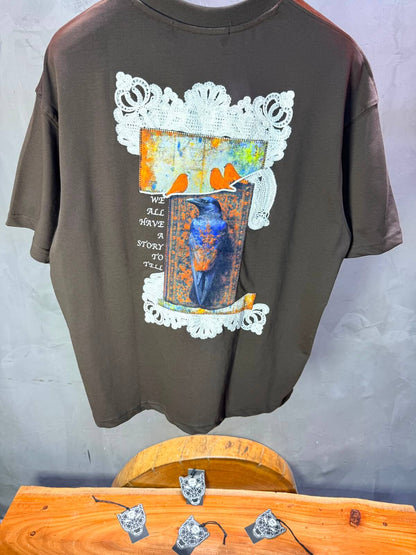 T-Shirt  Oversize — Brown 5122