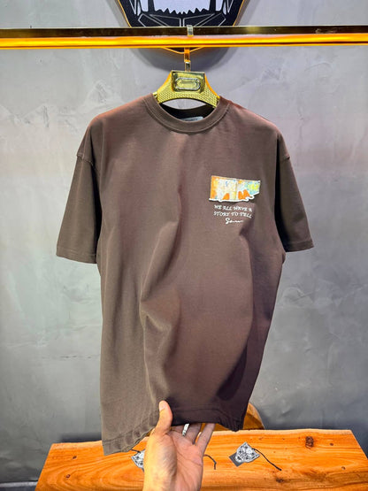 T-Shirt  Oversize — Brown 5122