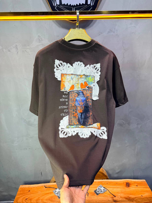 T-Shirt  Oversize — Brown 5122
