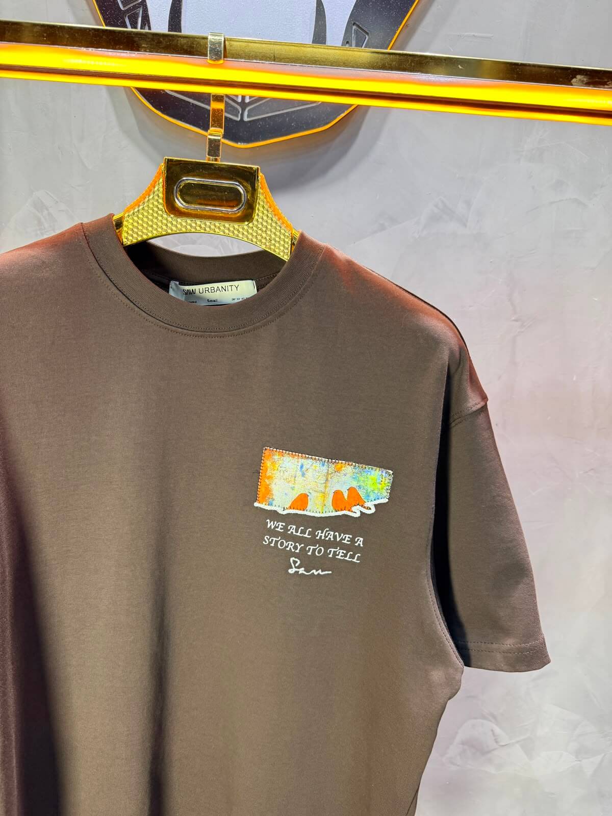 T-Shirt  Oversize — Brown 5122