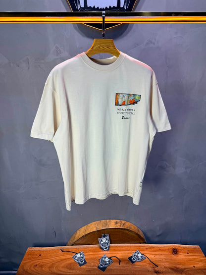 T-Shirt  Oversize — Beige 5122
