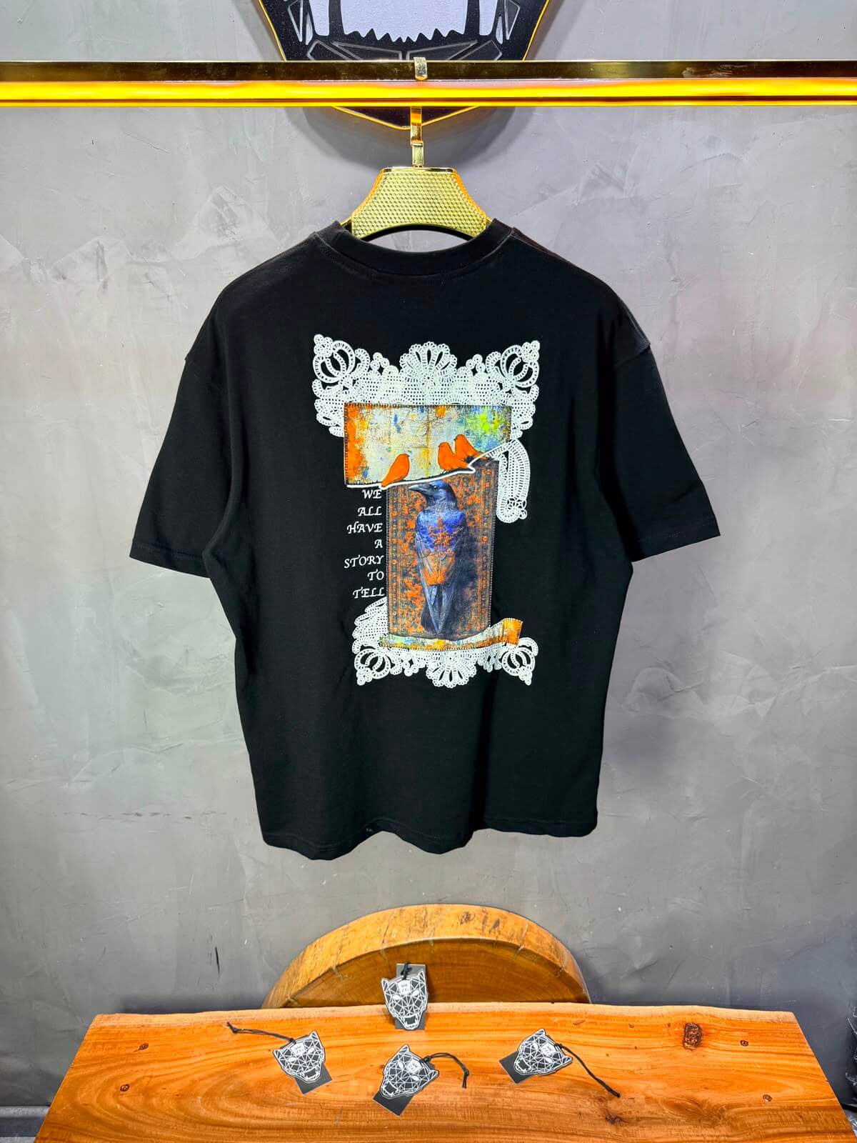 T-Shirt  Oversize — Noir 5122
