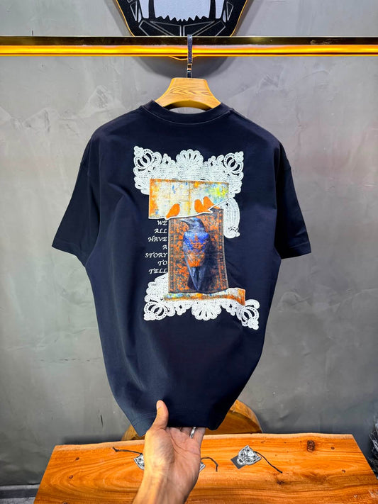 T-Shirt  Oversize — Bleu Marine 5122