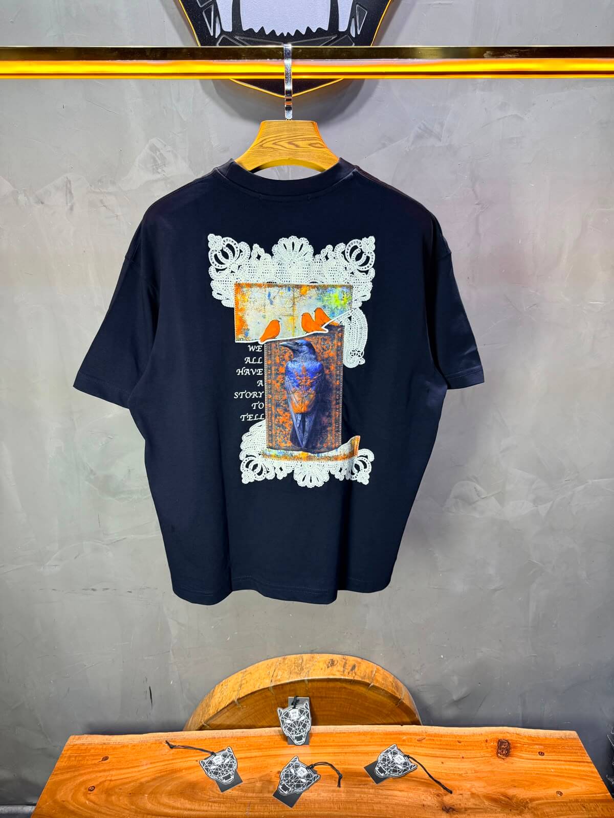 T-Shirt  Oversize — Bleu Marine 5122