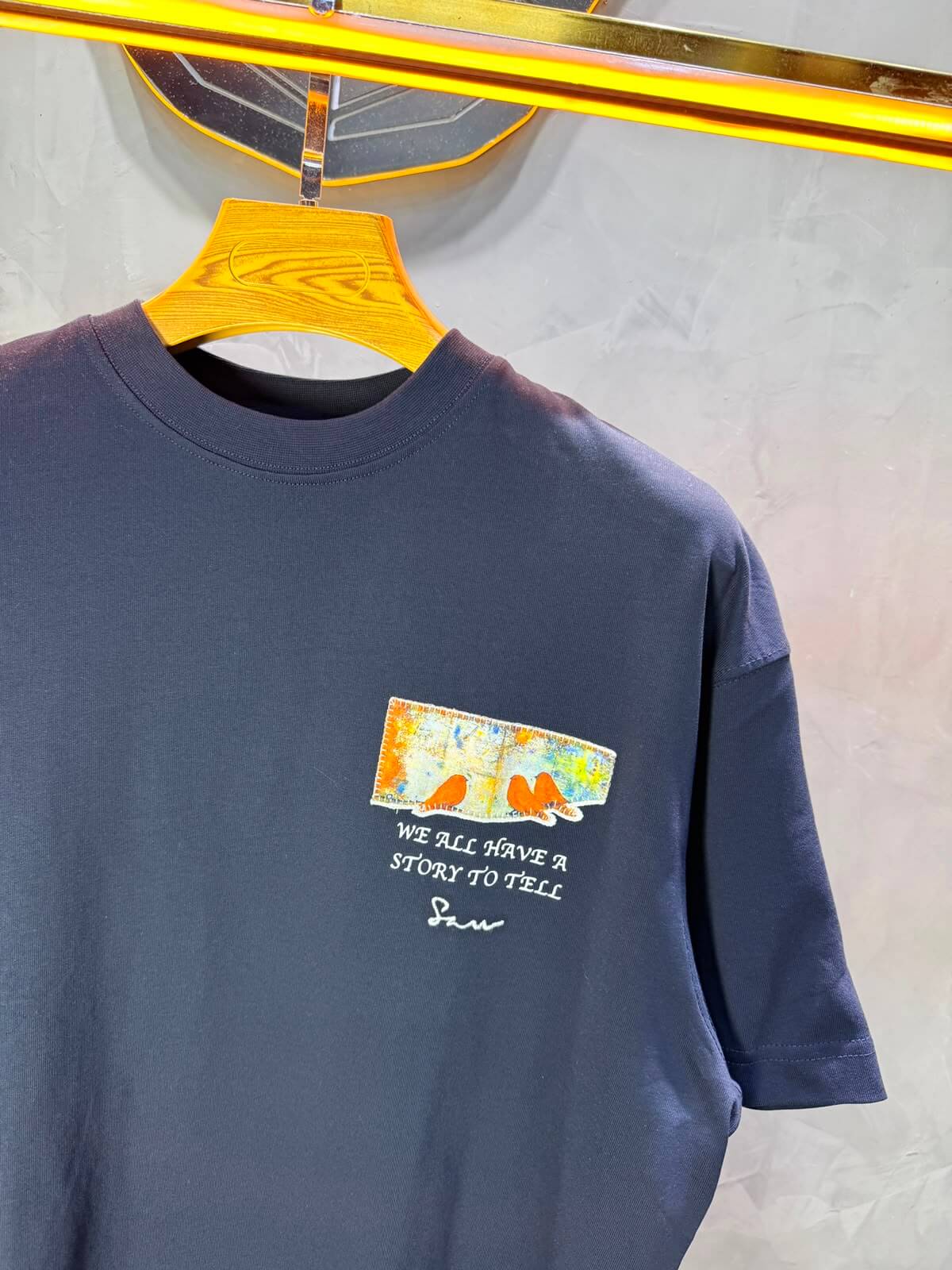 T-Shirt  Oversize — Bleu Marine 5122