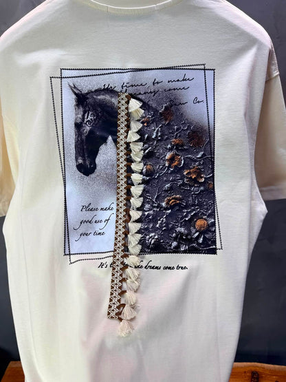 T-Shirt Dreams Come True — Beige 5106