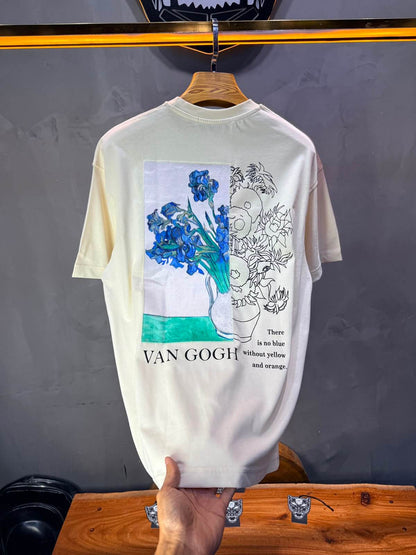 T-Shirt Van Gogh Irises — Beige 5141