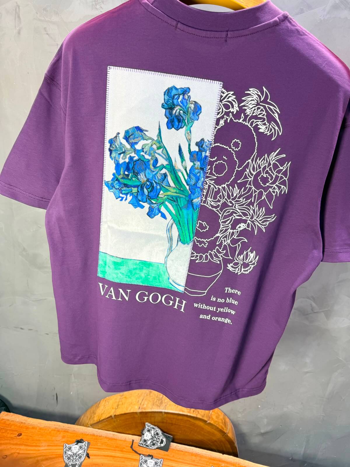T-Shirt Van Gogh Irises — Move 5141