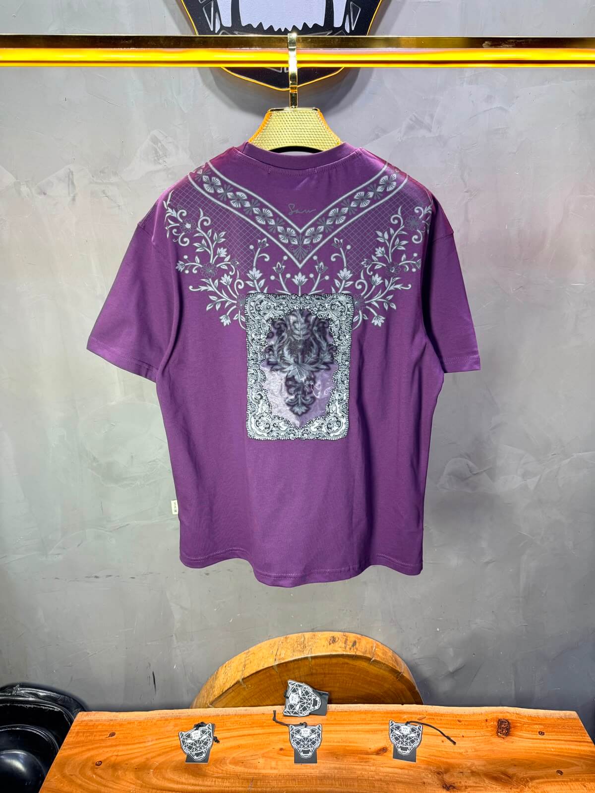 T-Shirt SAW Tiger Floral — Move 5163