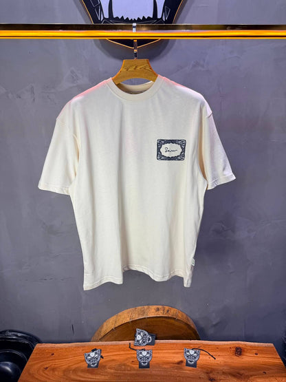 T-Shirt SAW Tiger Floral — Beige 5163