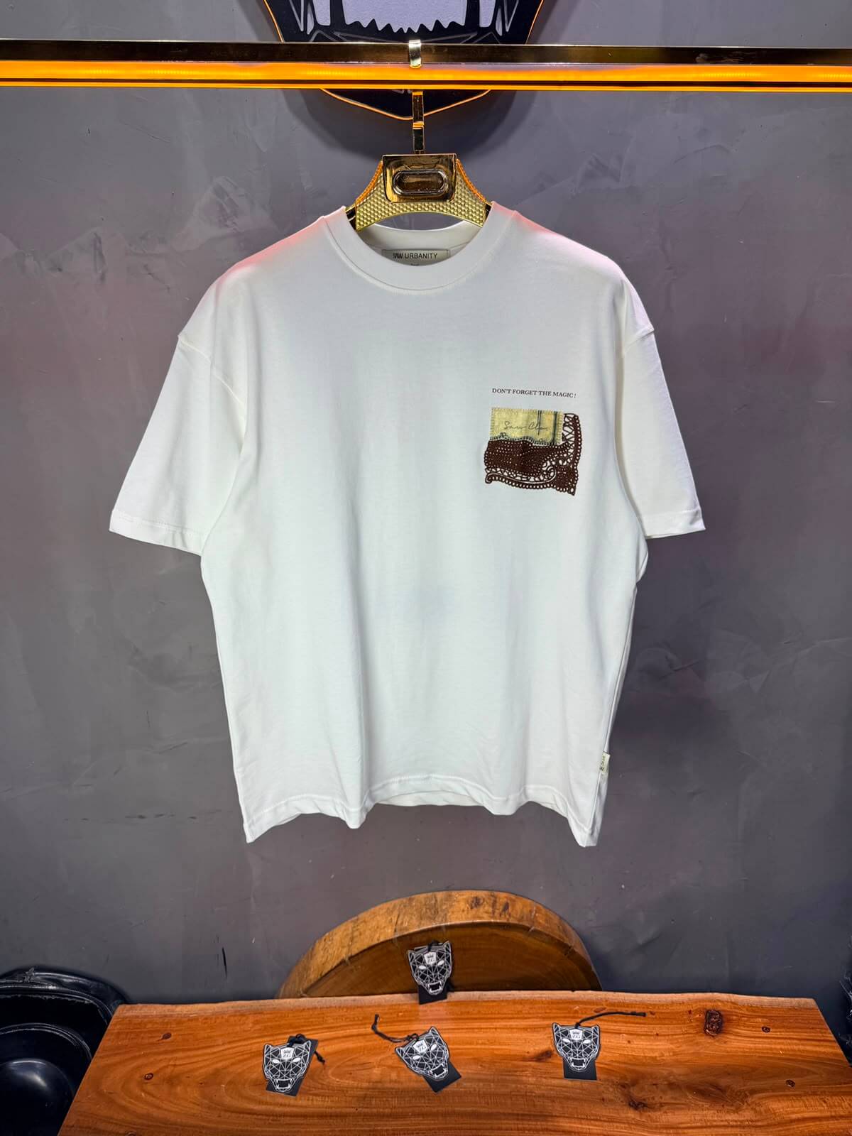 T-Shirt Don’t Forget The Magic — Blanc 5104
