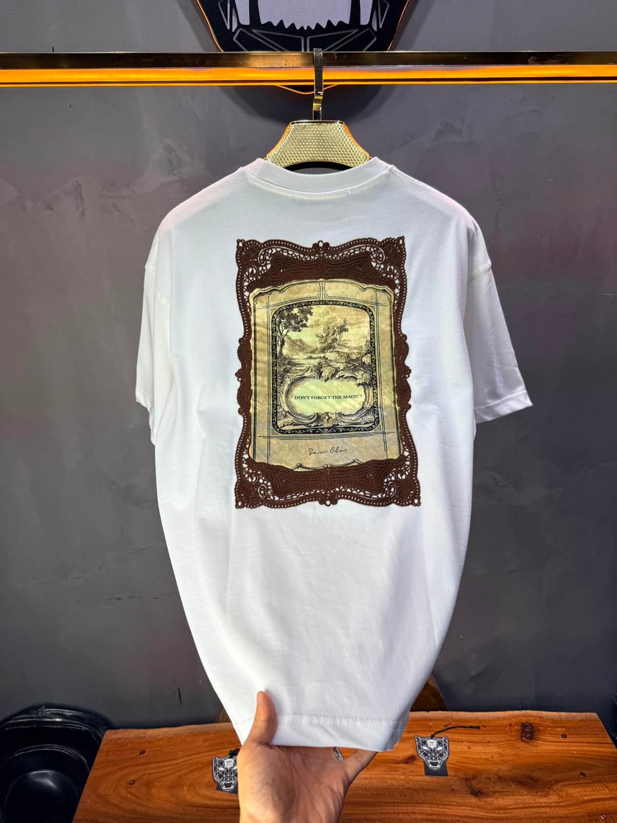 T-Shirt Don’t Forget The Magic — Blanc 5104
